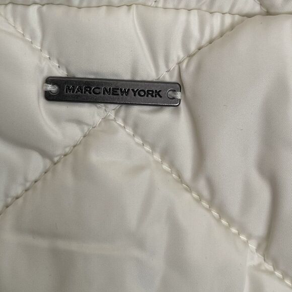 MARC NEW YORK PERFORMANCE White Asymmetrical Zipper Vest.Size 2X - Picture 7 of 13